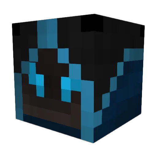LordIkarus Minecraft avatar head, 3D render
