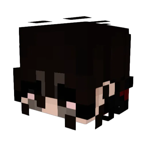 LordKaitlyn Minecraft avatar head, 3D render