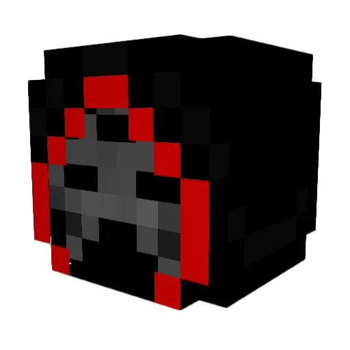LordKaj2000 Minecraft avatar head, 3D render