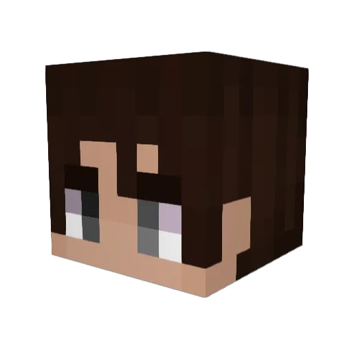 LordKalenVoss Minecraft avatar head, 3D render