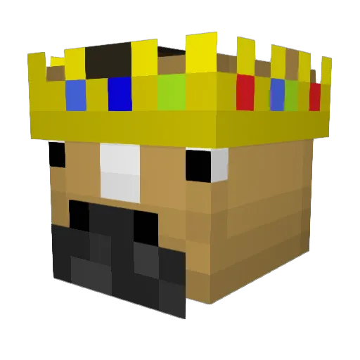 LordKenku Minecraft avatar head, 3D render