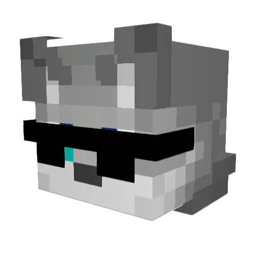 LordLetholdus Minecraft avatar head, 3D render