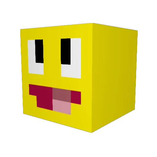 LordLicorne Minecraft avatar head, 3D render