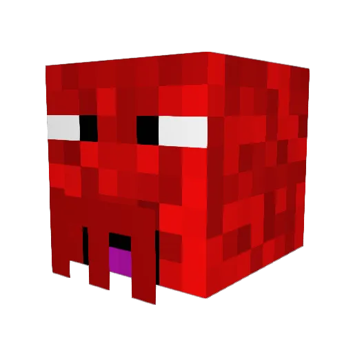 LordLobster330 Minecraft avatar head, 3D render