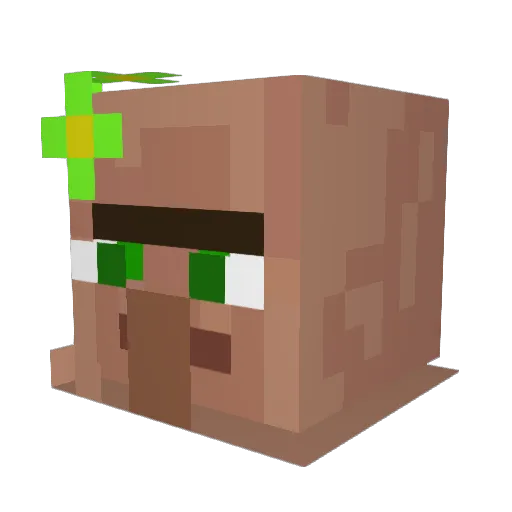 LordLorenzo1 Minecraft avatar head, 3D render