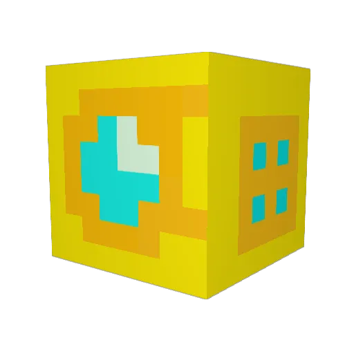 LordMrax Minecraft avatar head, 3D render