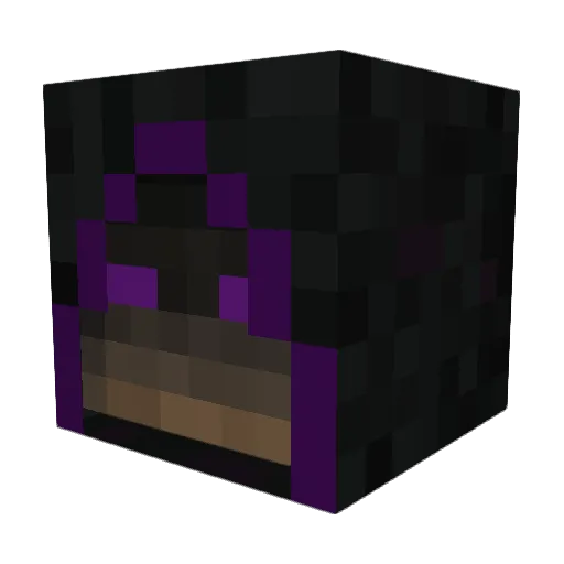 LordNecres Minecraft avatar head, 3D render