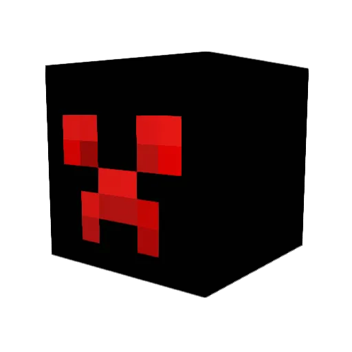 LordNethermind Minecraft avatar head, 3D render