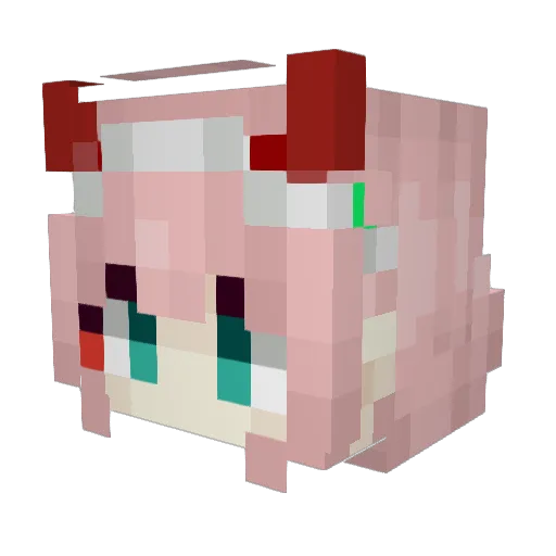 LordOfBigy Minecraft avatar head, 3D render