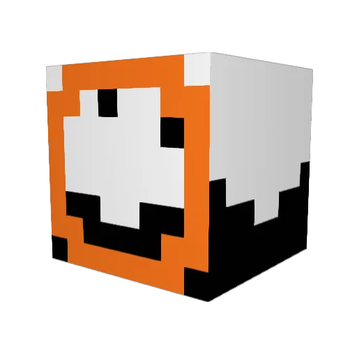 LordOfHounds Minecraft avatar head, 3D render