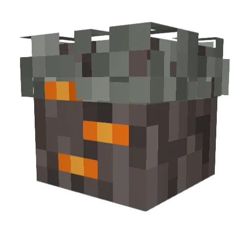 LordOfIngots Minecraft avatar head, 3D render