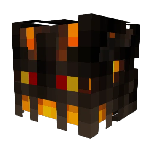 LordOfVampire Minecraft avatar head, 3D render
