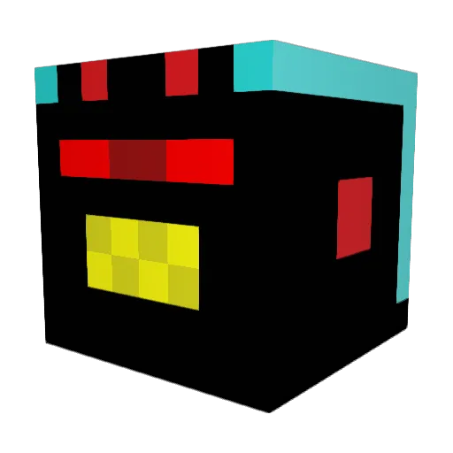 LordOfZoom Minecraft avatar head, 3D render
