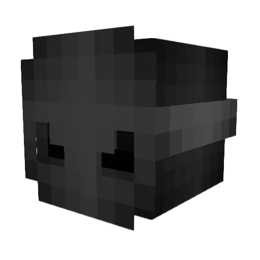 LordOlitsch Minecraft avatar head, 3D render