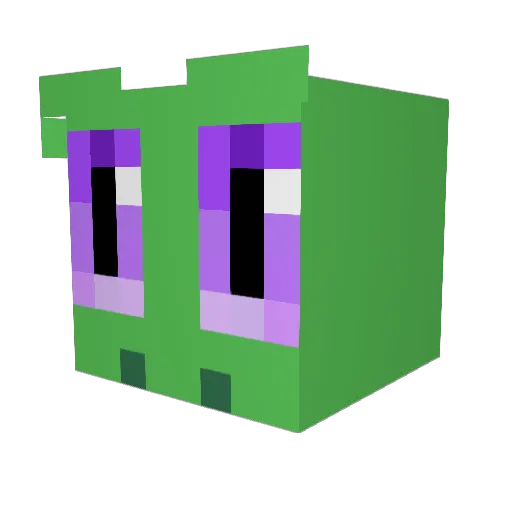 LordPapaJohns Minecraft avatar head, 3D render