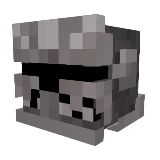LordPatler Minecraft avatar head, 3D render
