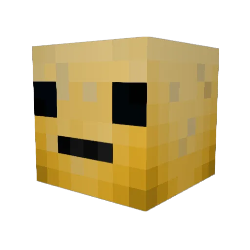 LordPotatoMan04 Minecraft avatar head, 3D render