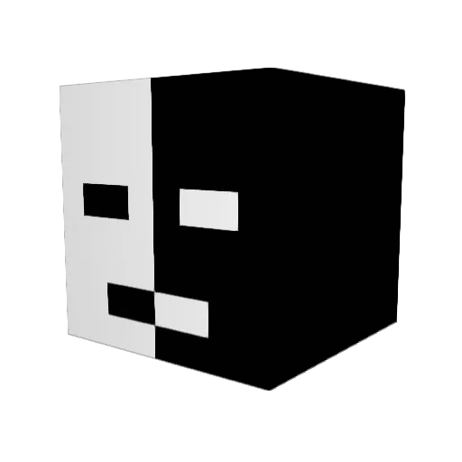 LordPsychoDingo Minecraft avatar head, 3D render