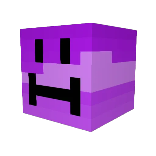 LordPyps Minecraft avatar head, 3D render