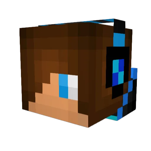 LordRamasus13 Minecraft avatar head, 3D render