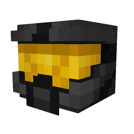 LordSmith08 Minecraft avatar head, 3D render