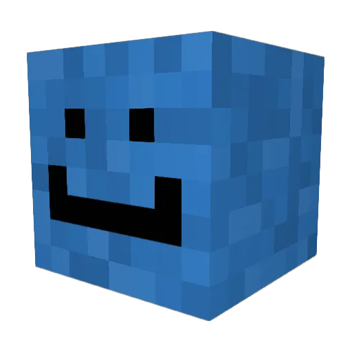 LordSnacks Minecraft avatar head, 3D render