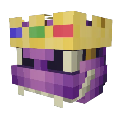LordSpyro Minecraft avatar head, 3D render