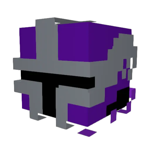 LordTracer012 Minecraft avatar head, 3D render