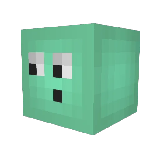 LordTule Minecraft avatar head, 3D render