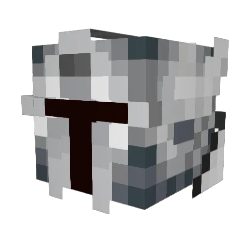 LordVerron Minecraft avatar head, 3D render