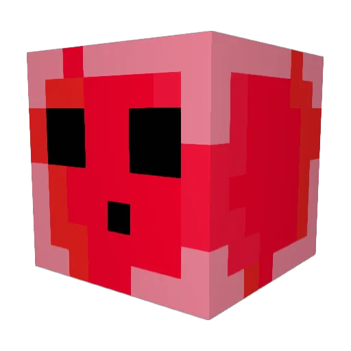 LordVillian Minecraft avatar head, 3D render