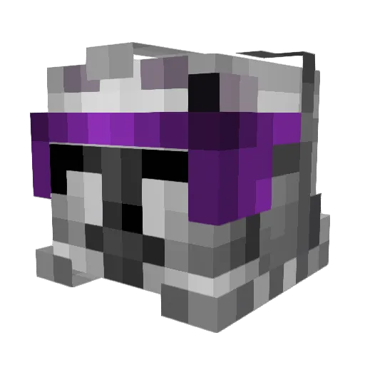 LordWeekdays Minecraft avatar head, 3D render