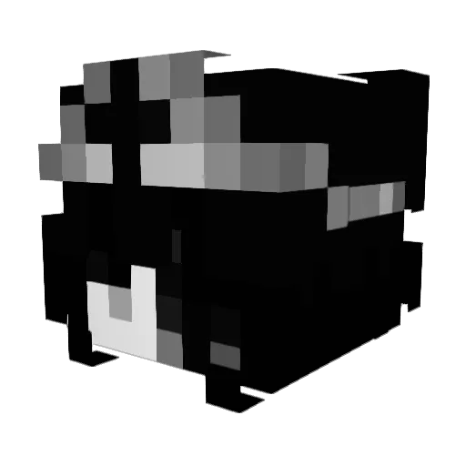 LordWisp Minecraft avatar head, 3D render