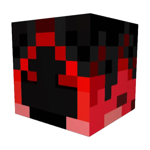 LordZai Minecraft avatar head, 3D render