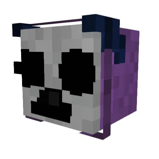 LordZeusl Minecraft avatar head, 3D render