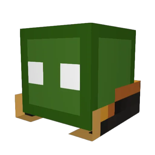 LordZonxle117 Minecraft avatar head, 3D render