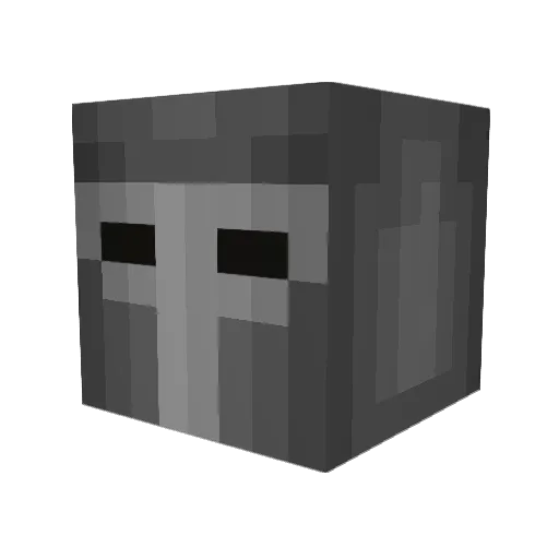 LordZylok Minecraft avatar head, 3D render