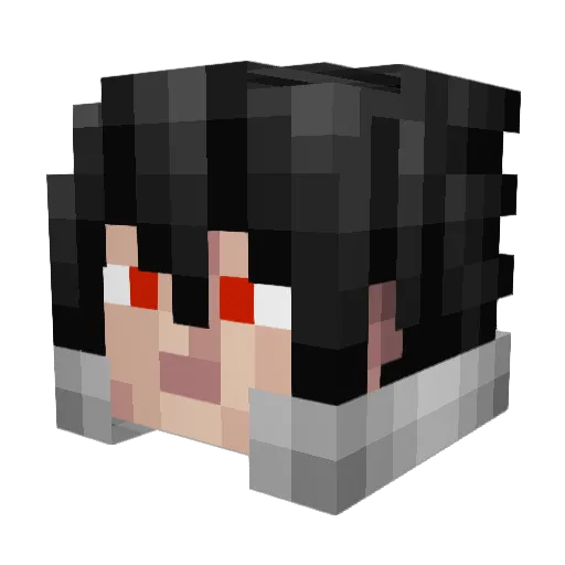 Lord_Asfand Minecraft avatar head, 3D render
