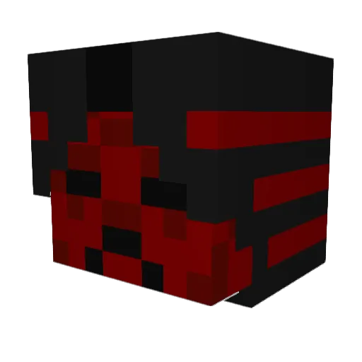 Lord_Bapple Minecraft avatar head, 3D render