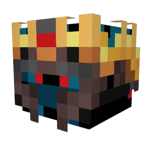 Lord_Berghorn Minecraft avatar head, 3D render