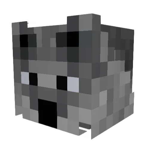 Lord_Bloodwolf Minecraft avatar head, 3D render