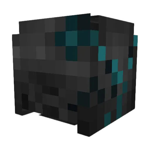 Lord_Botan Minecraft avatar head, 3D render