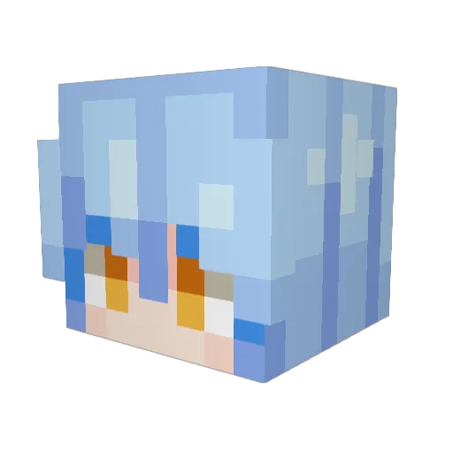 Lord_Capi Minecraft avatar head, 3D render