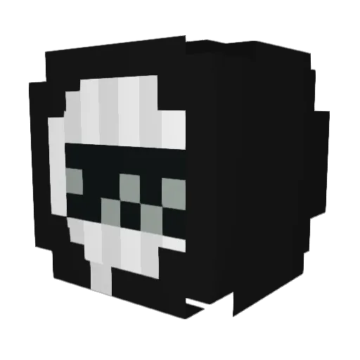 Lord_Clarkson Minecraft avatar head, 3D render