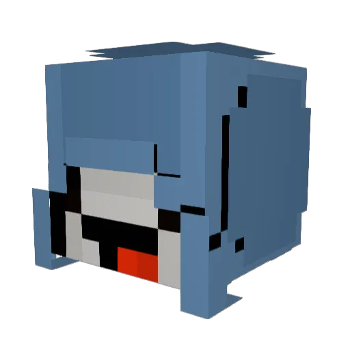 Lord_Danither Minecraft avatar head, 3D render