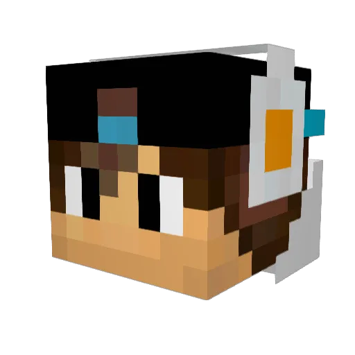 Lord_Dint Minecraft avatar head, 3D render