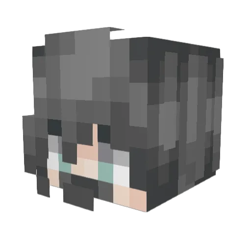 Lord_EM Minecraft avatar head, 3D render
