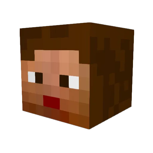 Lord_Firestorm Minecraft avatar head, 3D render