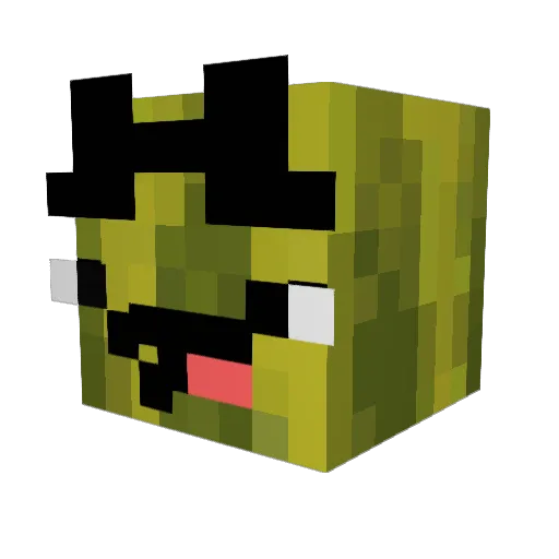 Lord_Gist Minecraft avatar head, 3D render