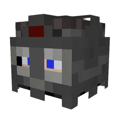 Lord_Grond Minecraft avatar head, 3D render